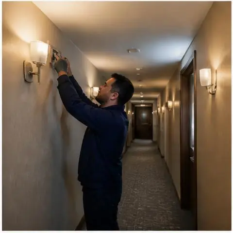 Bahçeşehir Esenkent elektrikçi ekibinin çok bloklu sitelerde karışmış, etiketsiz ortak alan panoları için yerinde çalışması