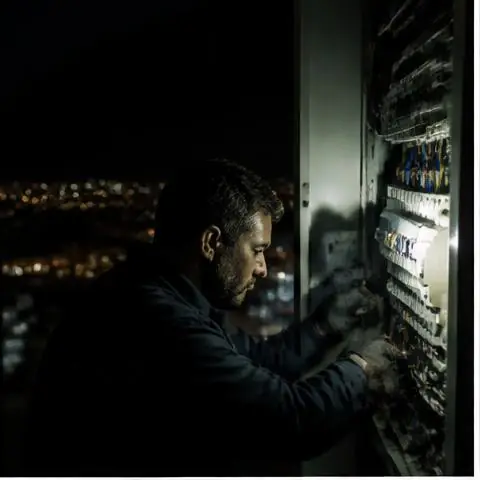 Esenyurt Orhan Gazi Mahallesi elektrikçi ekibinin esenyurt Orhan Gazi Mahallesi adreslerinde konut pano yenileme için yerinde çalışması