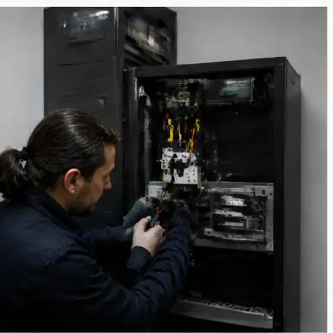 Esenyurt Ardıçlı Mahallesi elektrikçi ekibinin esenyurt Ardıçlı Mahallesi adreslerinde otopark ve bahçe hatları için yerinde çalışması