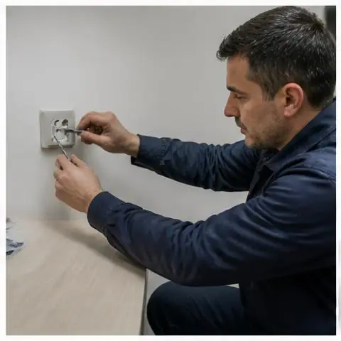 Esenyurt Necip Fazıl Kısakürek Mahallesi elektrikçi ekibinin esenyurt Necip Fazıl Kısakürek Mahallesi adreslerinde otopark elektrik tesisatı için yerinde çalışması