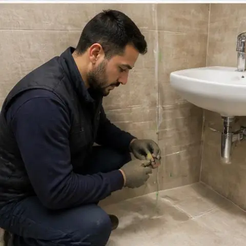 Esenyurt Yeşilkent Mahallesi elektrikçi ekibinin yeşilkent Mahallesi çevresinde daire içi kaçak akım için yerinde çalışması