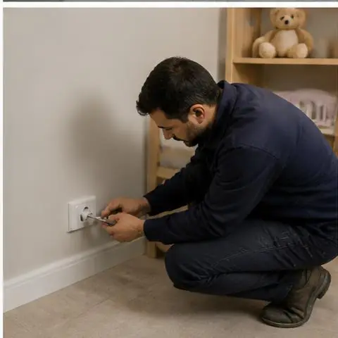Esenyurt Cumhuriyet Mahallesi elektrikçi ekibinin cumhuriyet Mahallesi çevresinde yüksek güçlü cihaz hatları için yerinde çalışması