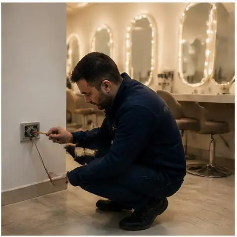Bahçeşehir 1. Kısım elektrikçi ekibinin klima ve ankastre cihaz eklemelerinden kaynaklanan sigorta atması için yerinde çalışması