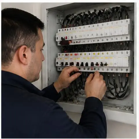 Esenyurt Sultaniye Mahallesi elektrikçi ekibinin esenyurt Sultaniye Mahallesi adreslerinde dükkân priz ve aydınlatması için yerinde çalışması