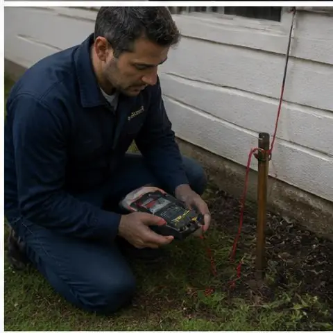 Esenyurt Koza Mahallesi elektrikçi ekibinin esenyurt Koza Mahallesi adreslerinde bahçe aydınlatması için yerinde çalışması