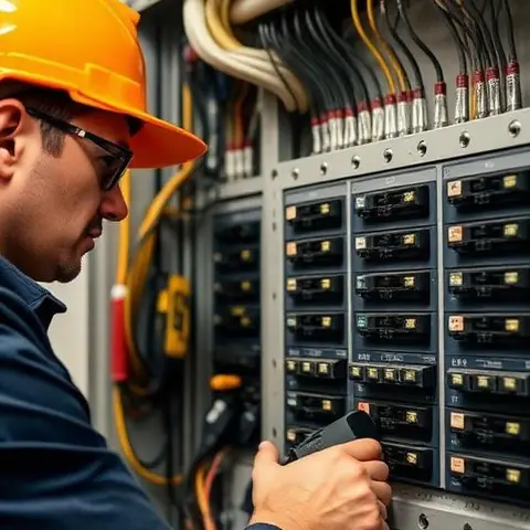 Silivri Mimar Sinan Mahallesi elektrikçi ekibinin yeni dairelerde ek priz, veri hattı ve ada tezgâh beslemesi için yerinde çalışması