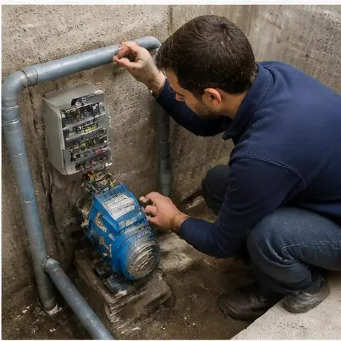 Büyükçekmece Türkoba Mahallesi elektrikçi ekibinin uzun hatlarda gerilim düşümü ve kesit hesabı için yerinde çalışması