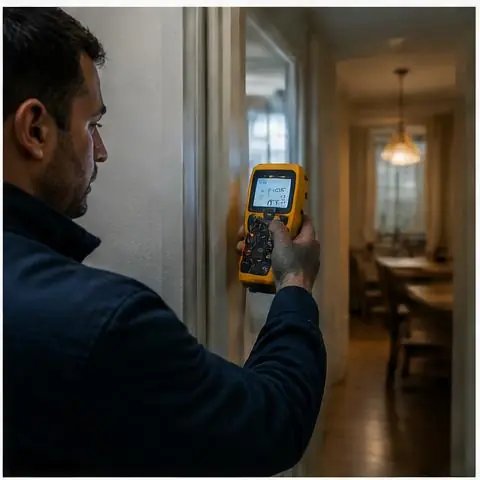 Avcılar Tahtakale Mahallesi elektrikçi ekibinin buat ve ek noktalarında ısınma için yerinde çalışması
