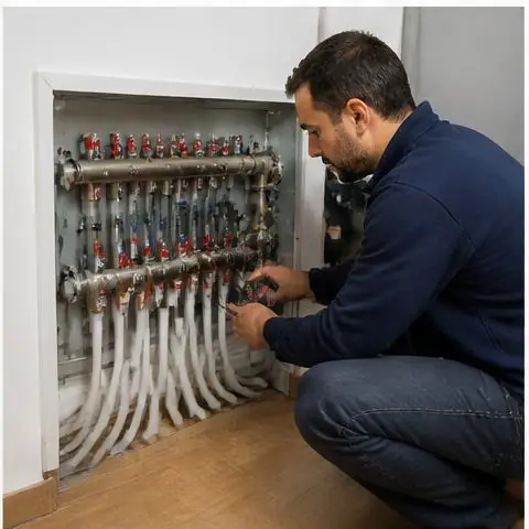 Büyükçekmece Ulus Mahallesi elektrikçi ekibinin ana kolon hattı yorulması ve ısınma için yerinde çalışması