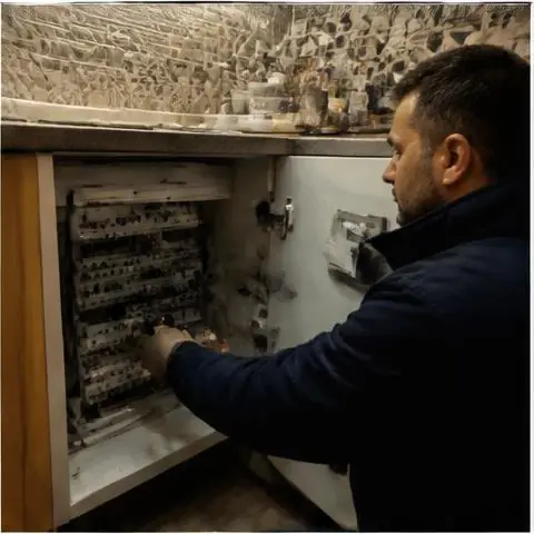 Bahçeşehir Ispartakule elektrikçi ekibinin ankastre mutfak ve klima devrelerinde aşırı yüklenme kaynaklı sigorta atması için yerinde çalışması