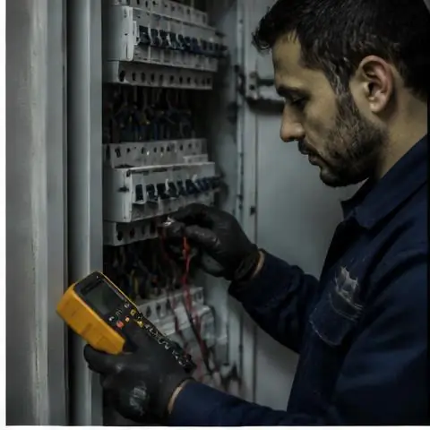 Esenyurt Osmangazi Mahallesi elektrikçi ekibinin esenyurt Osmangazi Mahallesi adreslerinde kompanzasyon kontrolü için yerinde çalışması