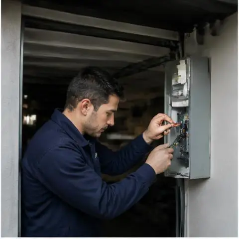 Esenyurt İncirtepe Mahallesi elektrikçi ekibinin esenyurt İncirtepe Mahallesi adreslerinde daire içi kaçak tespiti için yerinde çalışması