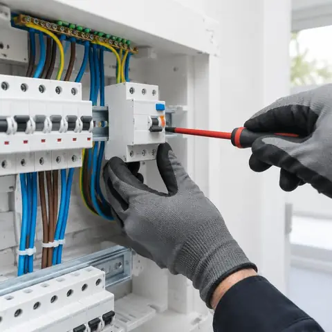 Beylikdüzü: İlk etap konutlarda eksik kaçak akım rölesi, yıpranmış otomat şalter ve topraklama düzensizlikleri — Güvenli onarım ve hat kontrolü Beylikdüzü elektrikçi ekibinin ilk etap konutlarda eksik kaçak akım rölesi, yıpranmış otomat şalter ve topraklama düzensizlikleri için yerinde çalışması